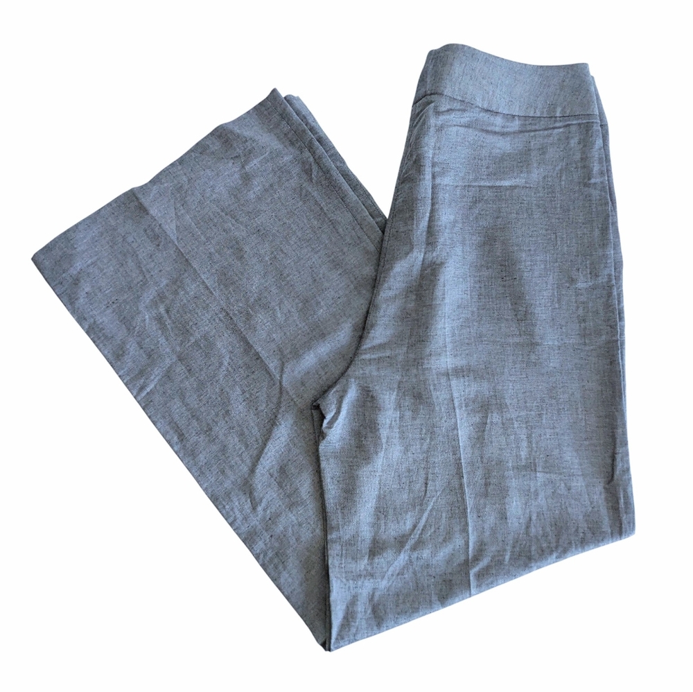 Calvin Klein Linen Blend Wide Leg Pants Size 14